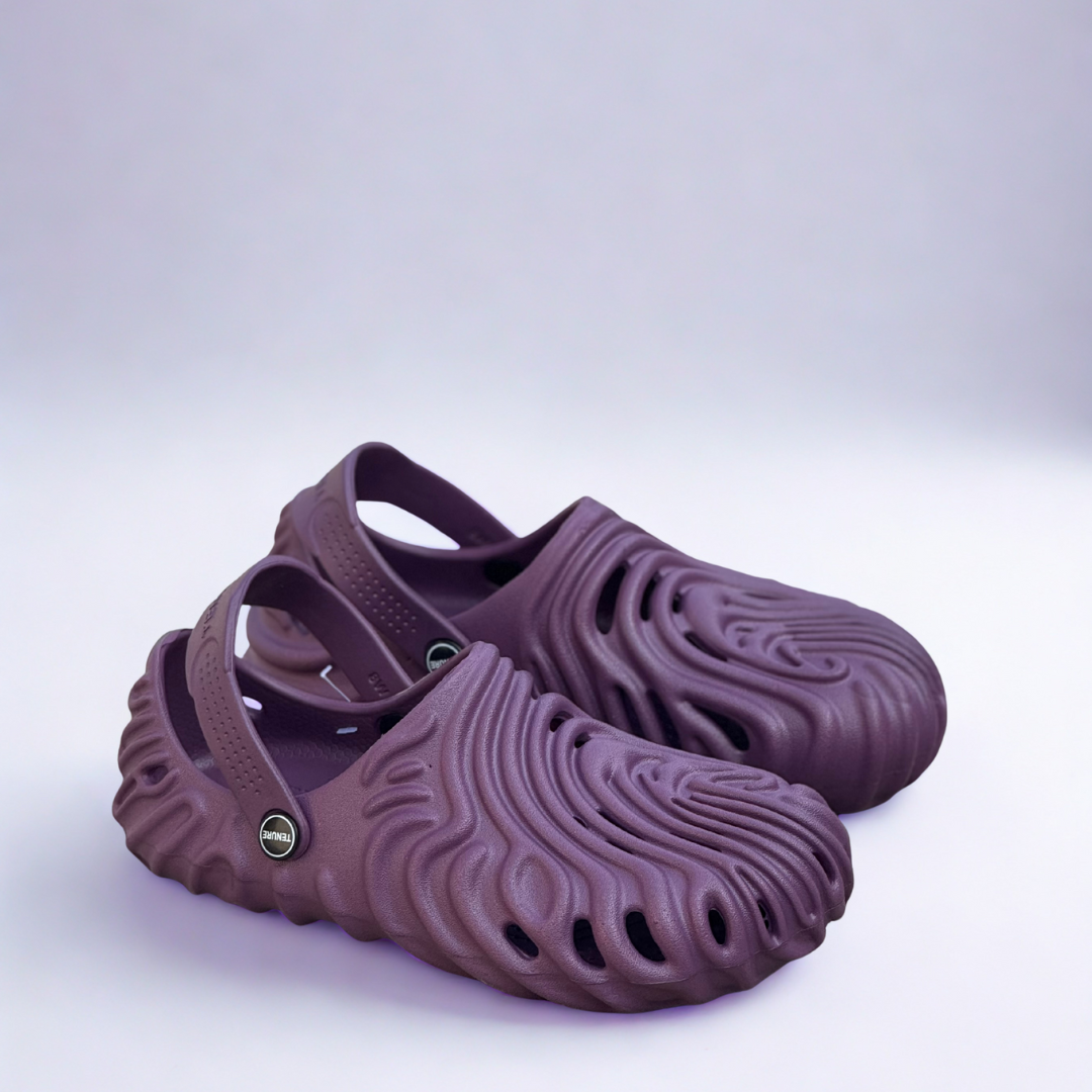 Luxeo Clogs - Plum Purple