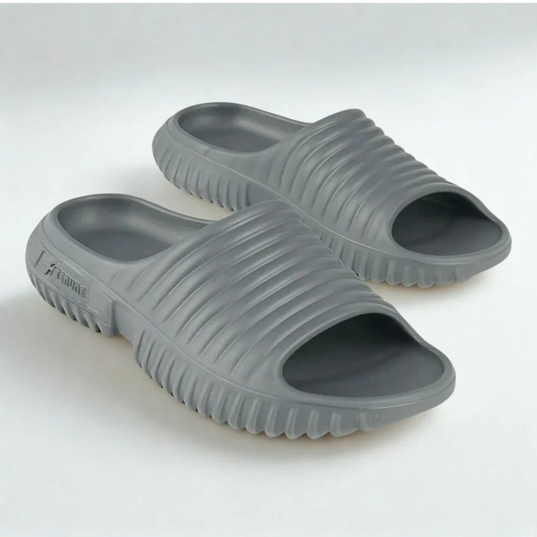Moko Slides - 503 Gray - Heeluxe.pk