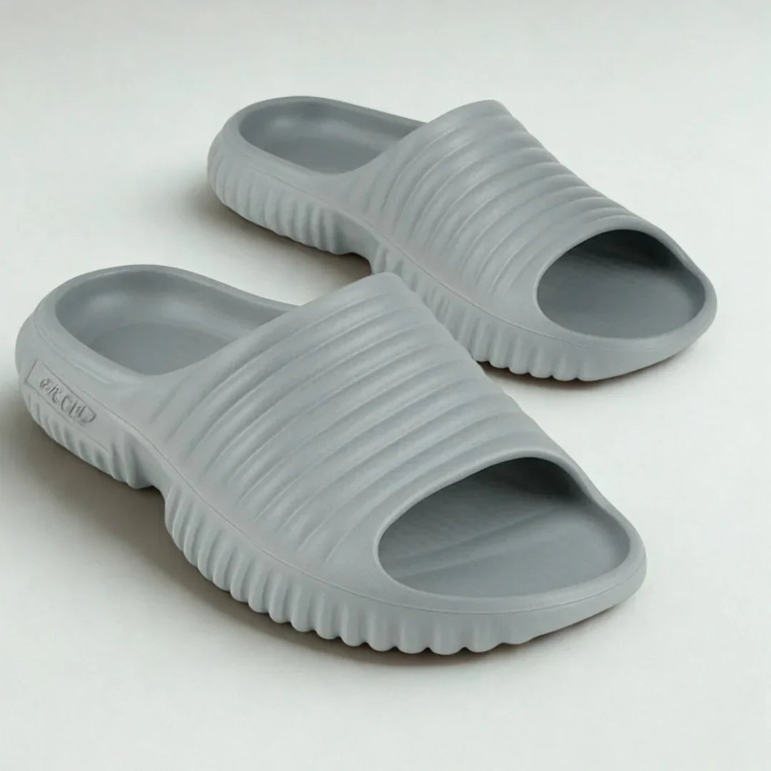 Moko Slides - 503 Gray - Heeluxe.pk