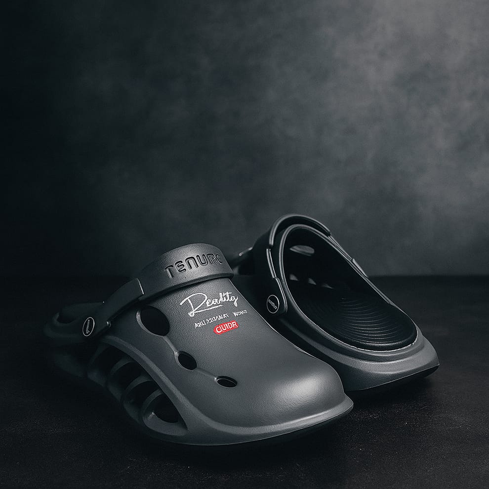 Beach Sandal Clogs - Gray
