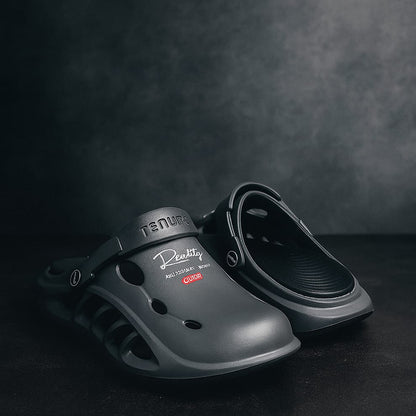 Beach Sandal Clogs - Gray